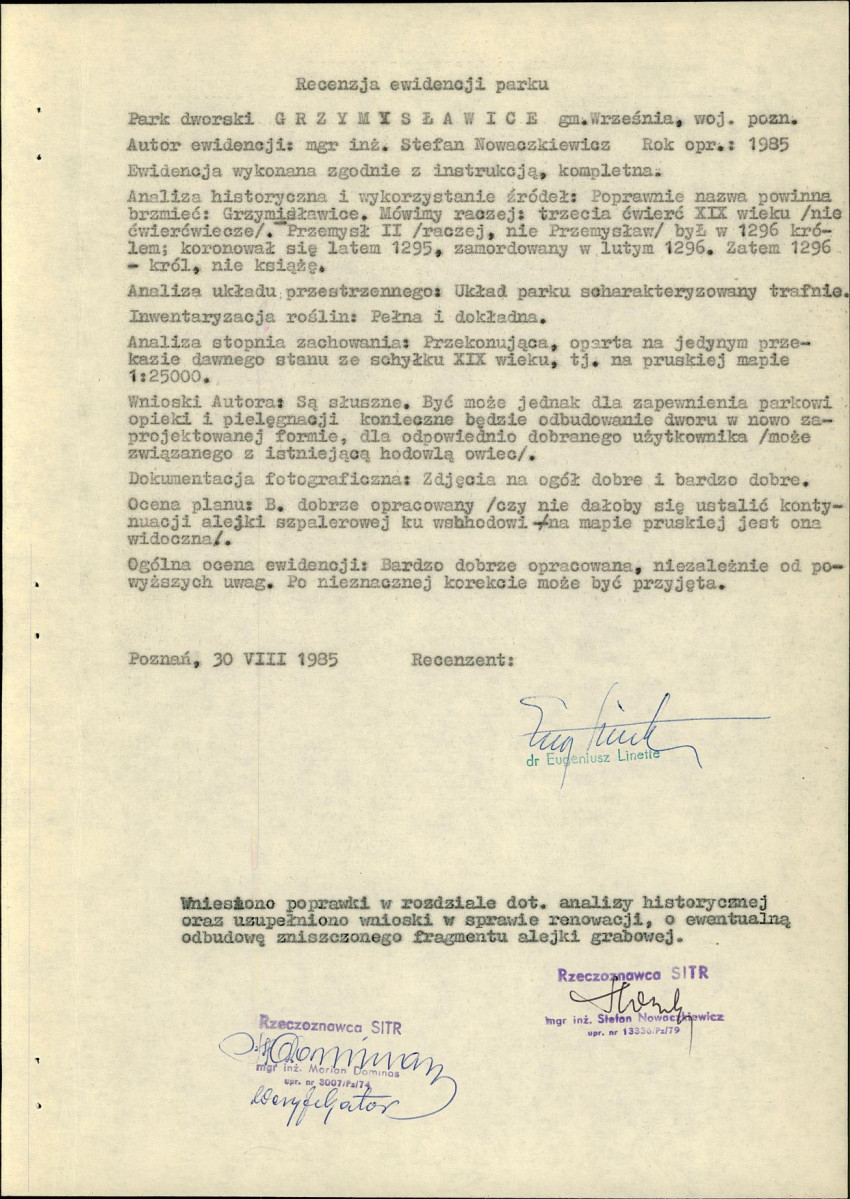 Ewidencja parkowa, skan nr 5