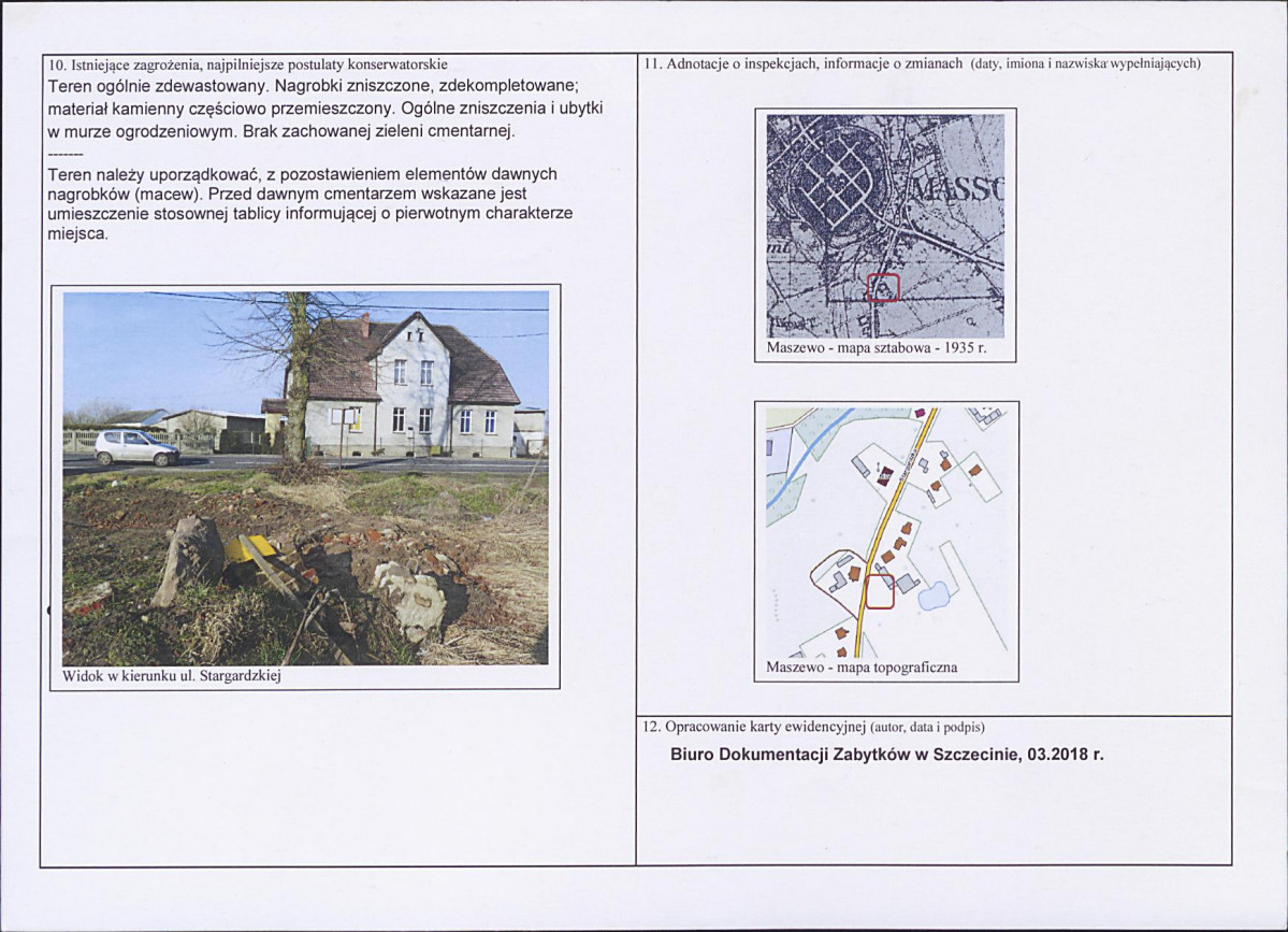 Karta obiektu niewpisanego do rejestru, skan nr 2