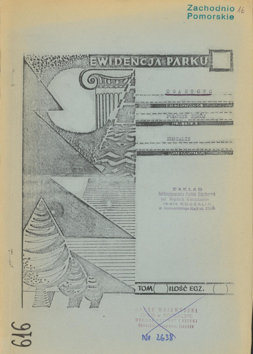 EP - Ewidencja parkowa, skan nr 1