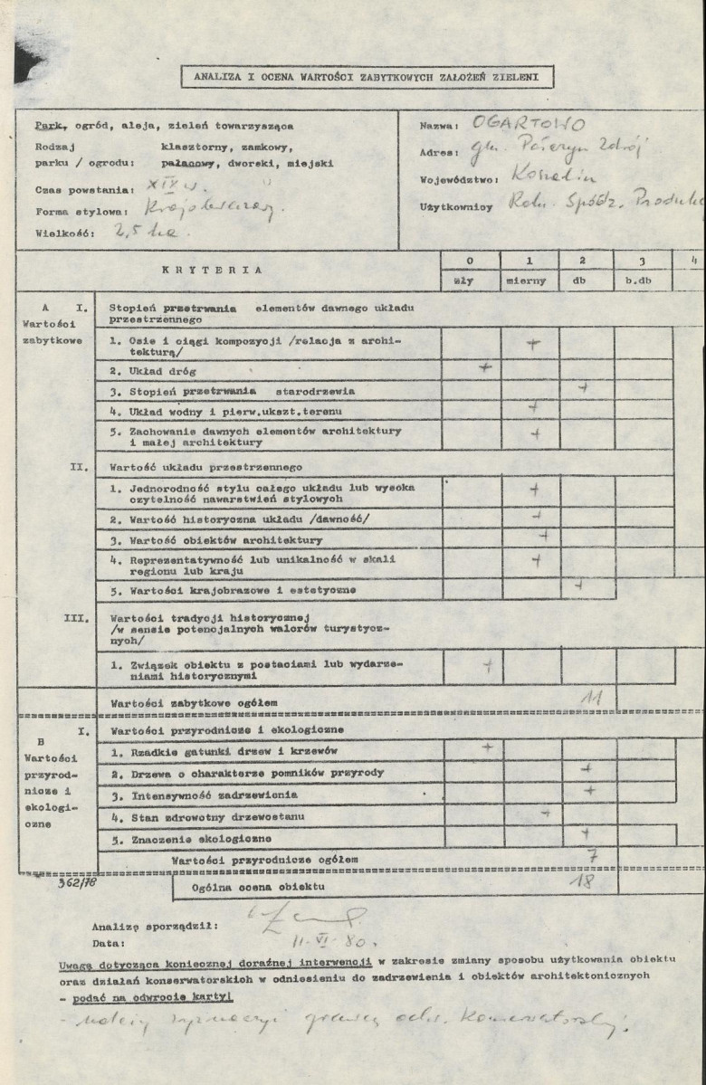 EP - Ewidencja parkowa, skan nr 3