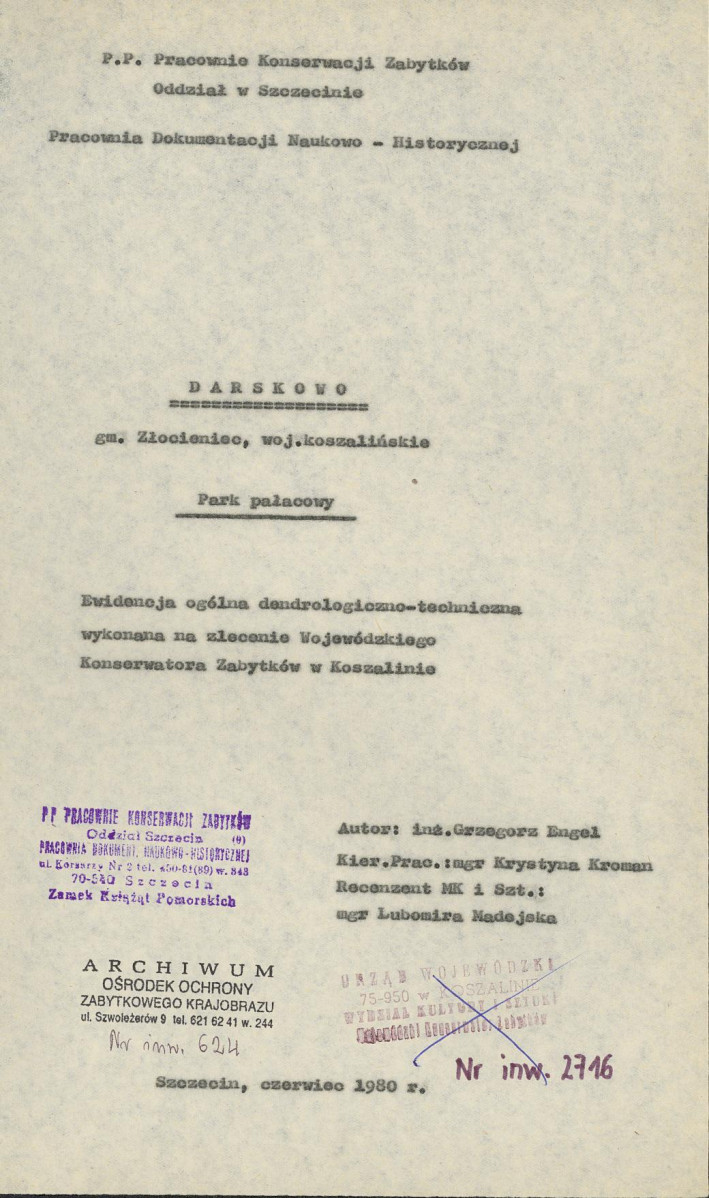 Ewidencja parkowa, skan nr 4