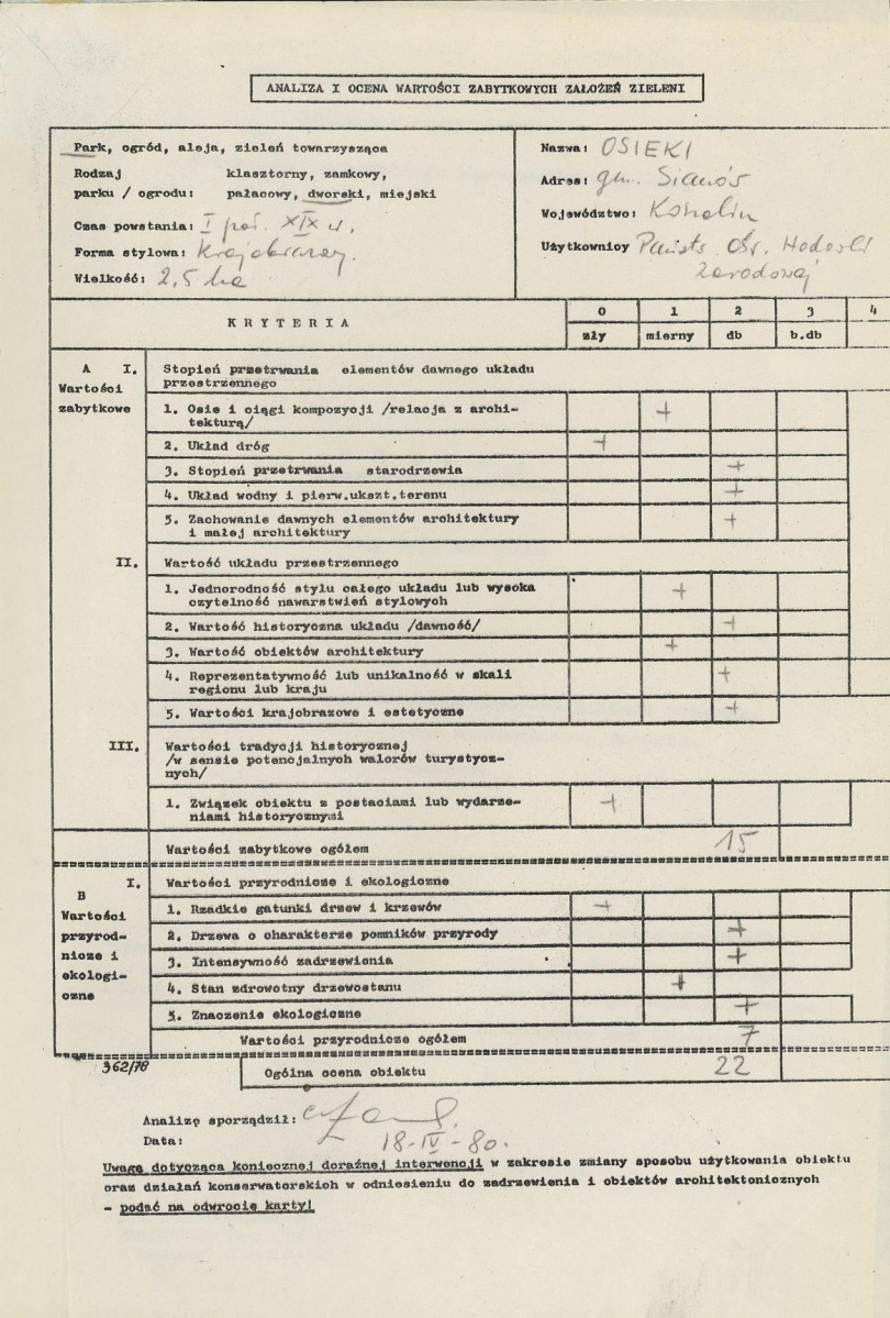 Ewidencja parkowa, skan nr 3
