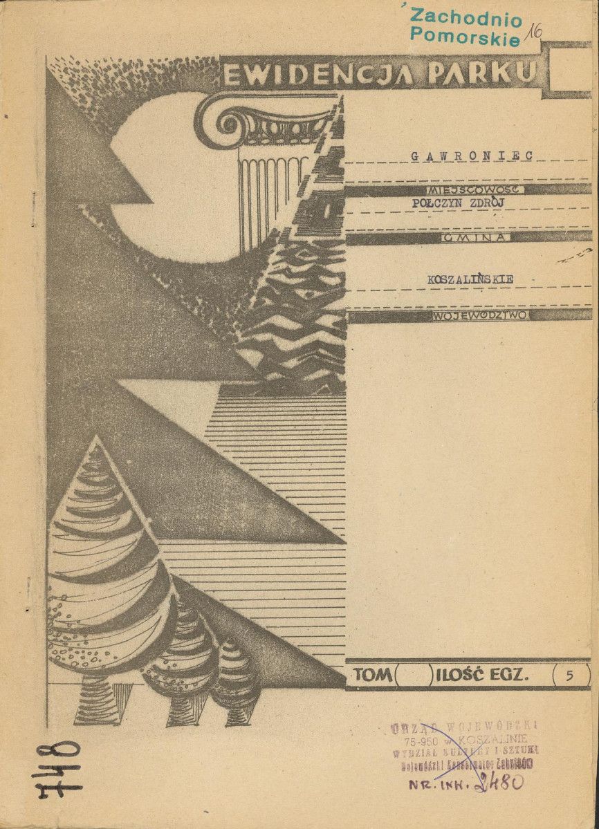 EP - Ewidencja parkowa, skan nr 1