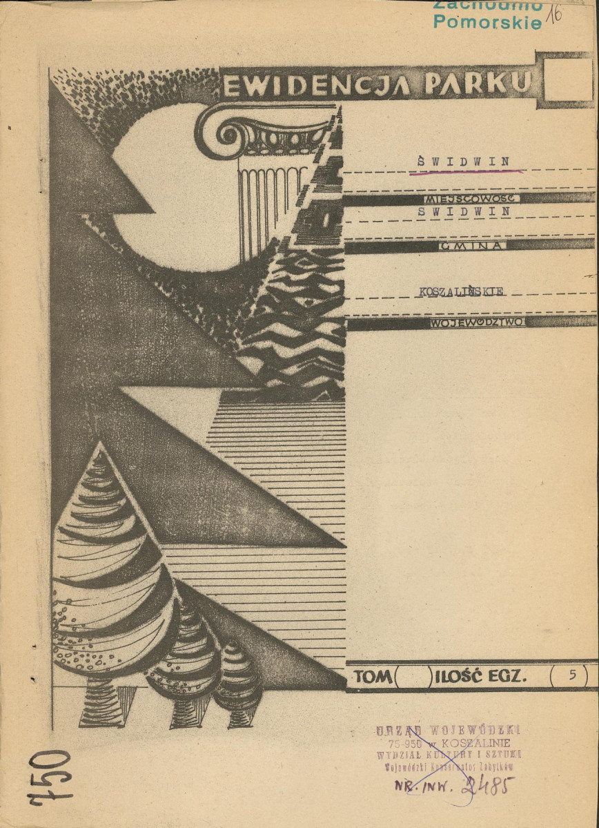EP - Ewidencja parkowa, skan nr 1