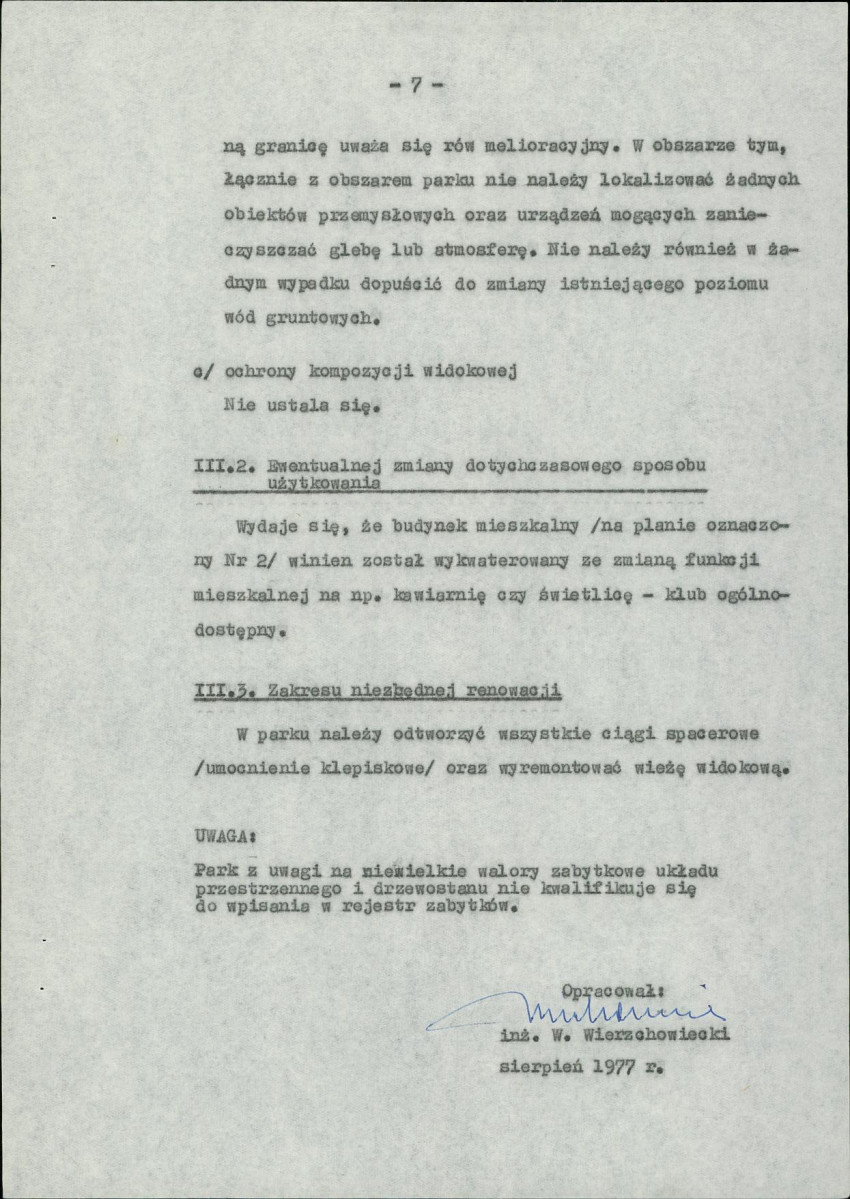 EP - Ewidencja parkowa, skan nr 12