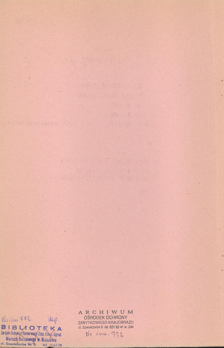 EP - Ewidencja parkowa, skan nr 2