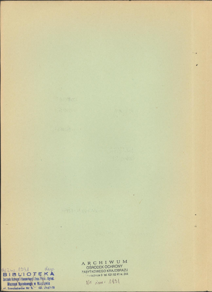 EP - Ewidencja parkowa, skan nr 2