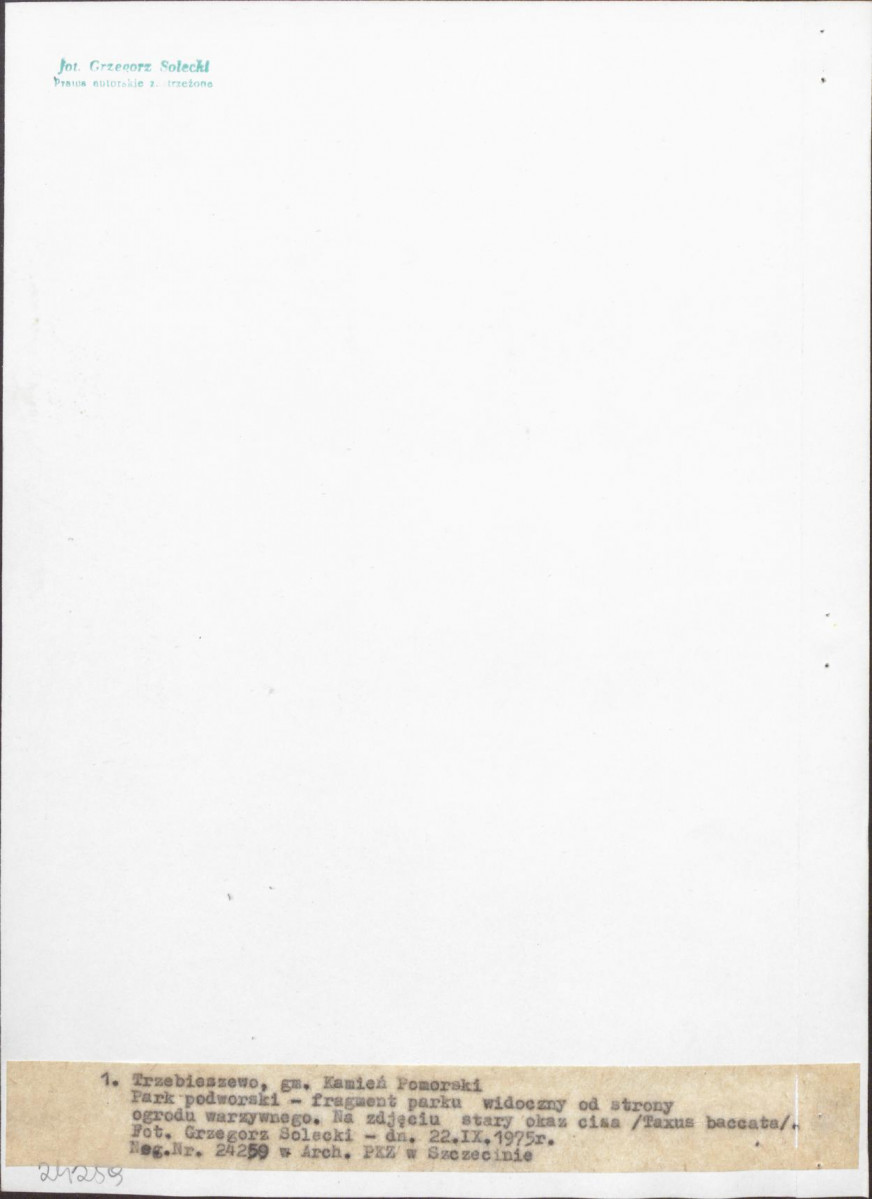 Ewidencja parkowa, skan nr 12