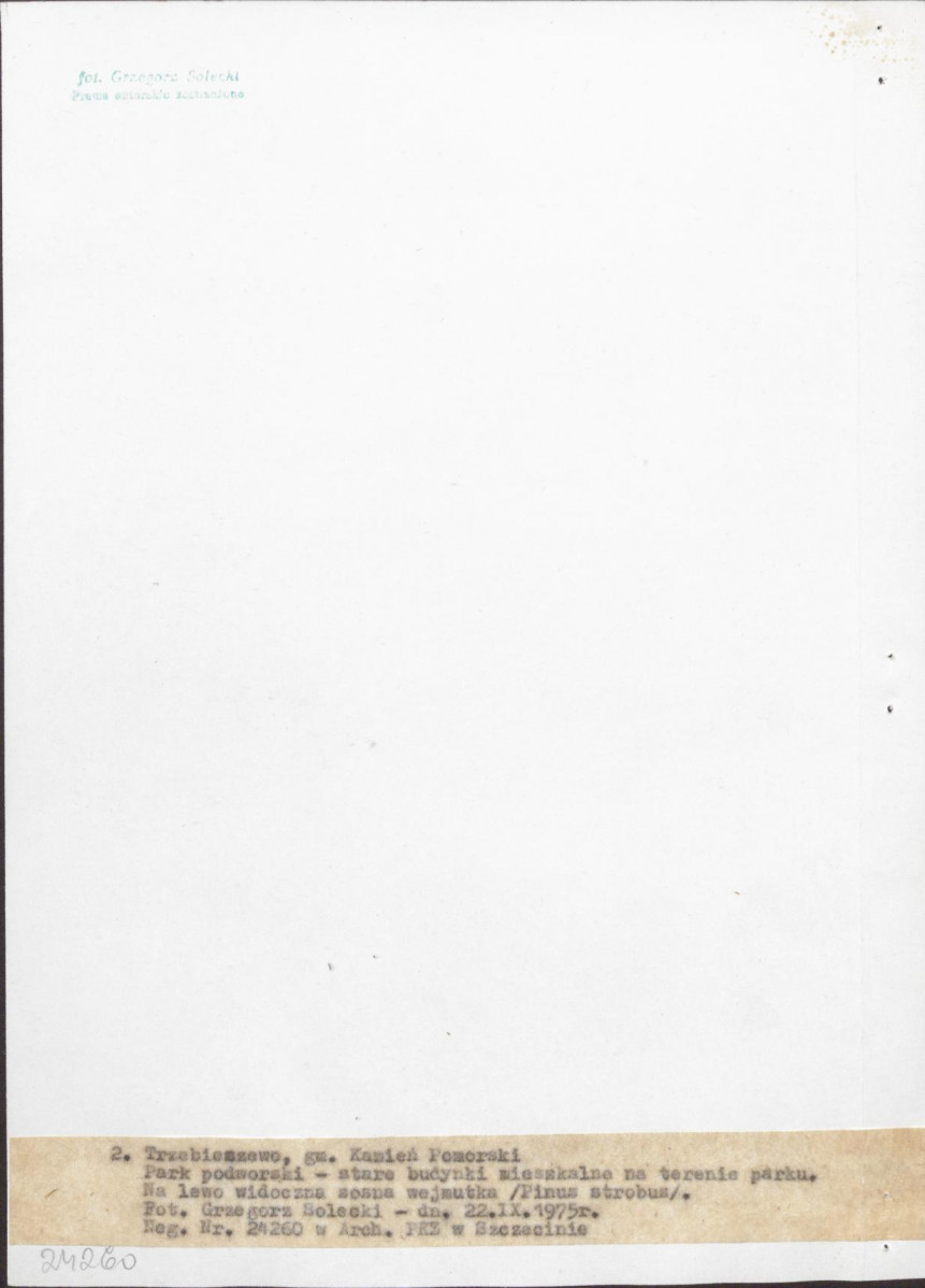 Ewidencja parkowa, skan nr 14