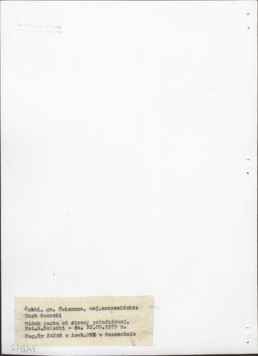 Ewidencja parkowa, skan nr 18