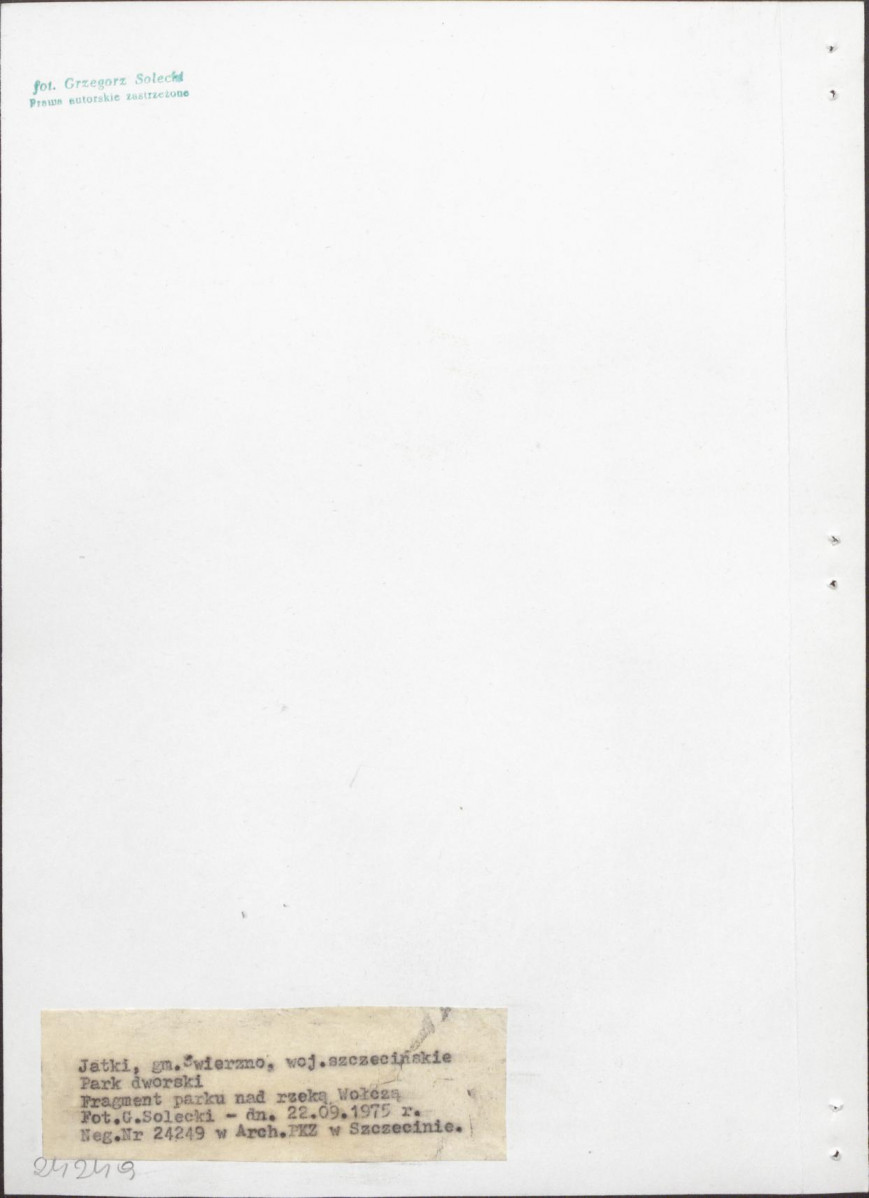 Ewidencja parkowa, skan nr 20