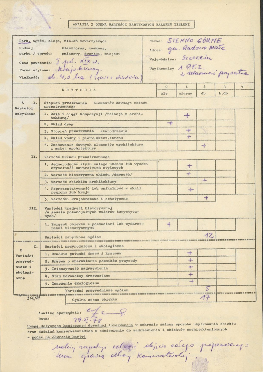 EP - Ewidencja parkowa, skan nr 3