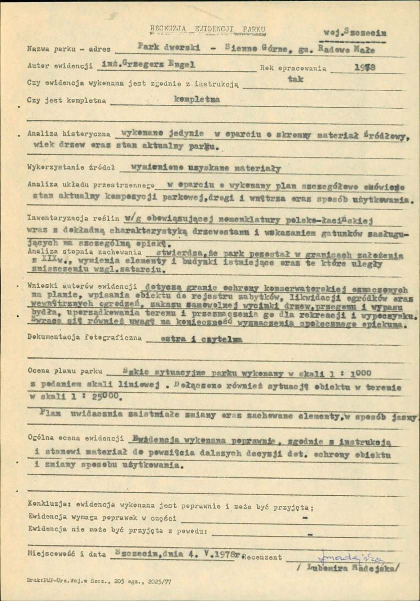 EP - Ewidencja parkowa, skan nr 17