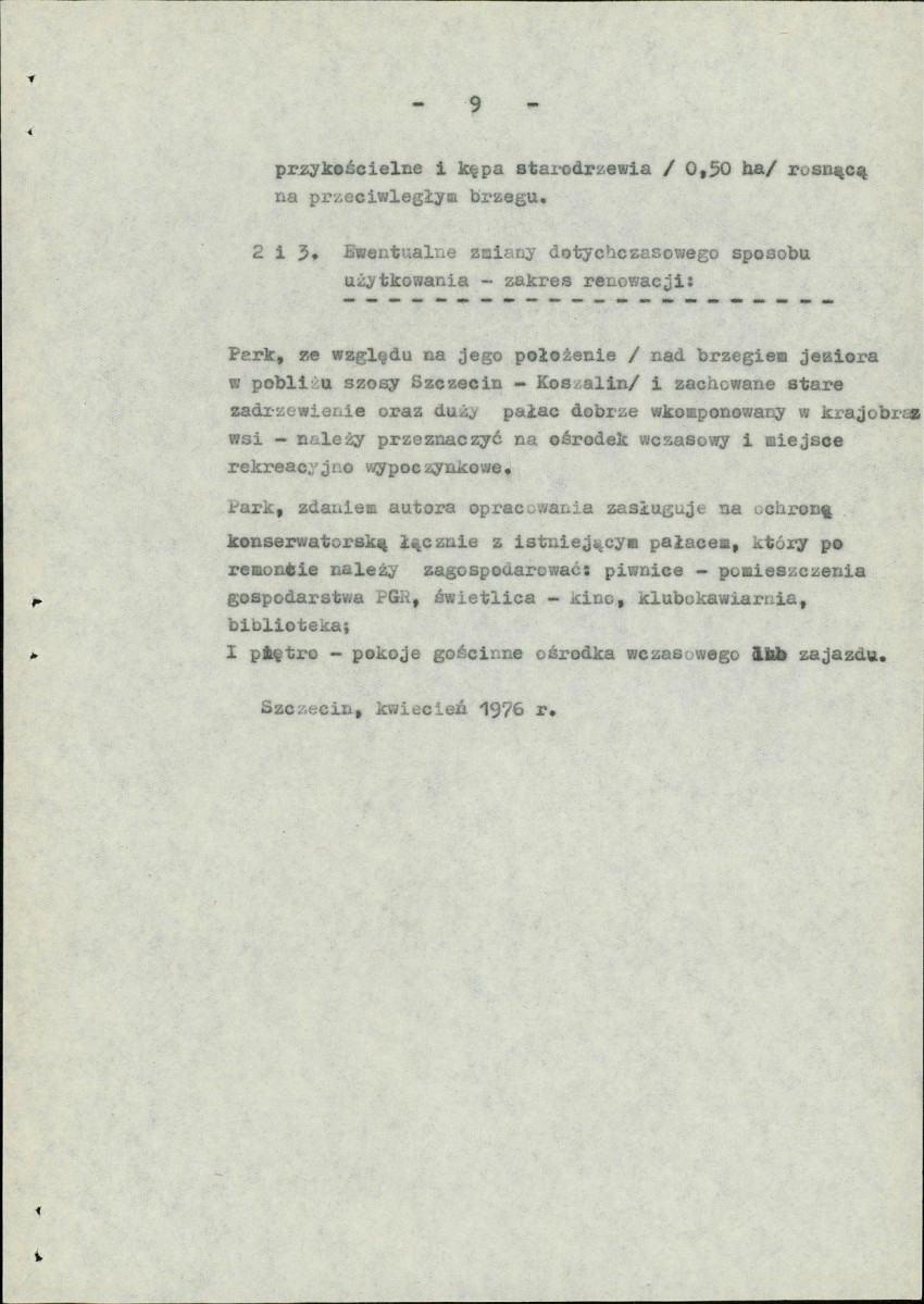 Ewidencja parkowa, skan nr 13