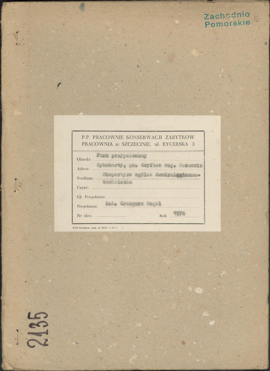 Ewidencja parkowa, skan nr 1