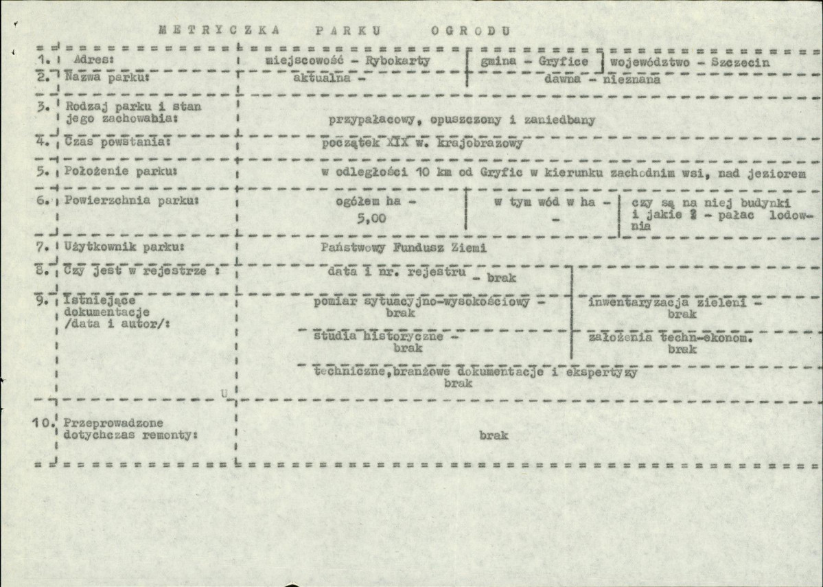 Ewidencja parkowa, skan nr 4