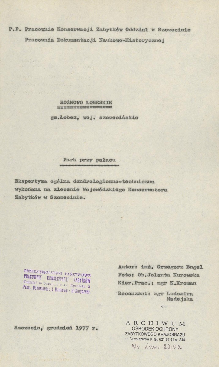 Ewidencja parkowa, skan nr 4