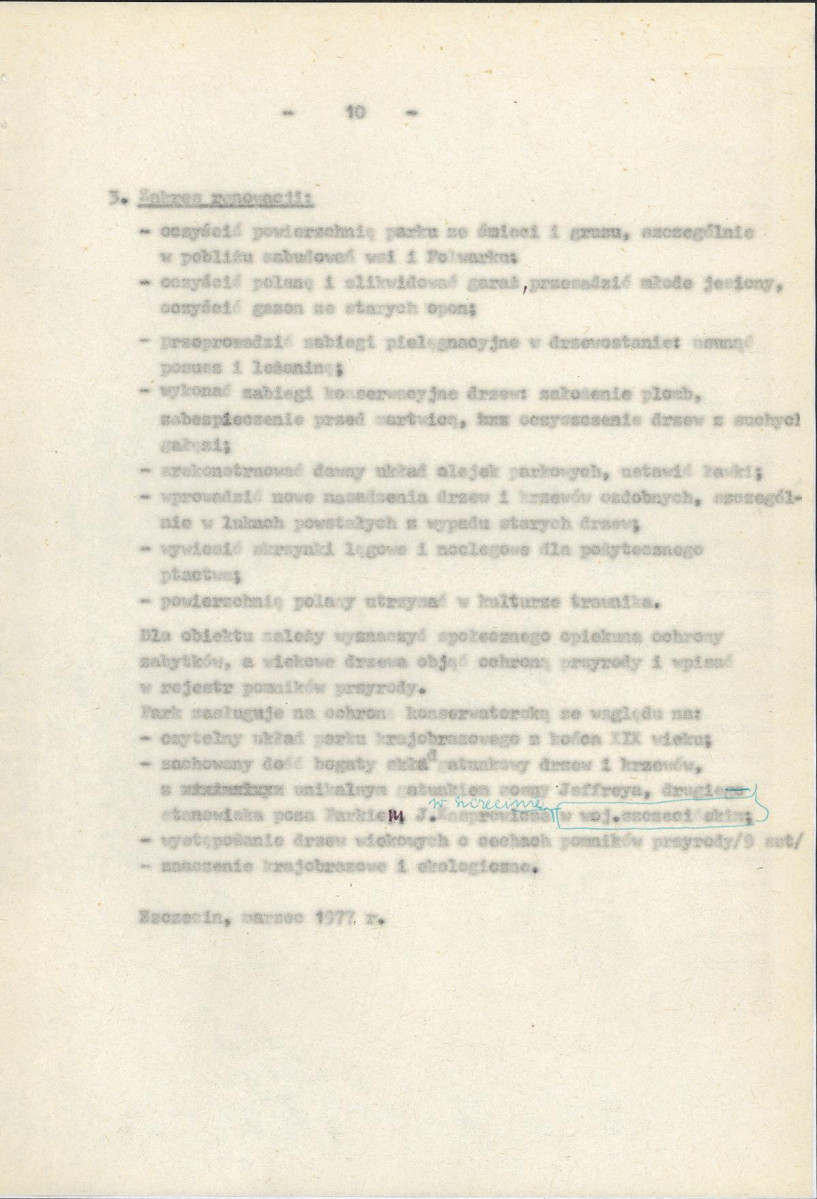 Ewidencja parkowa, skan nr 15