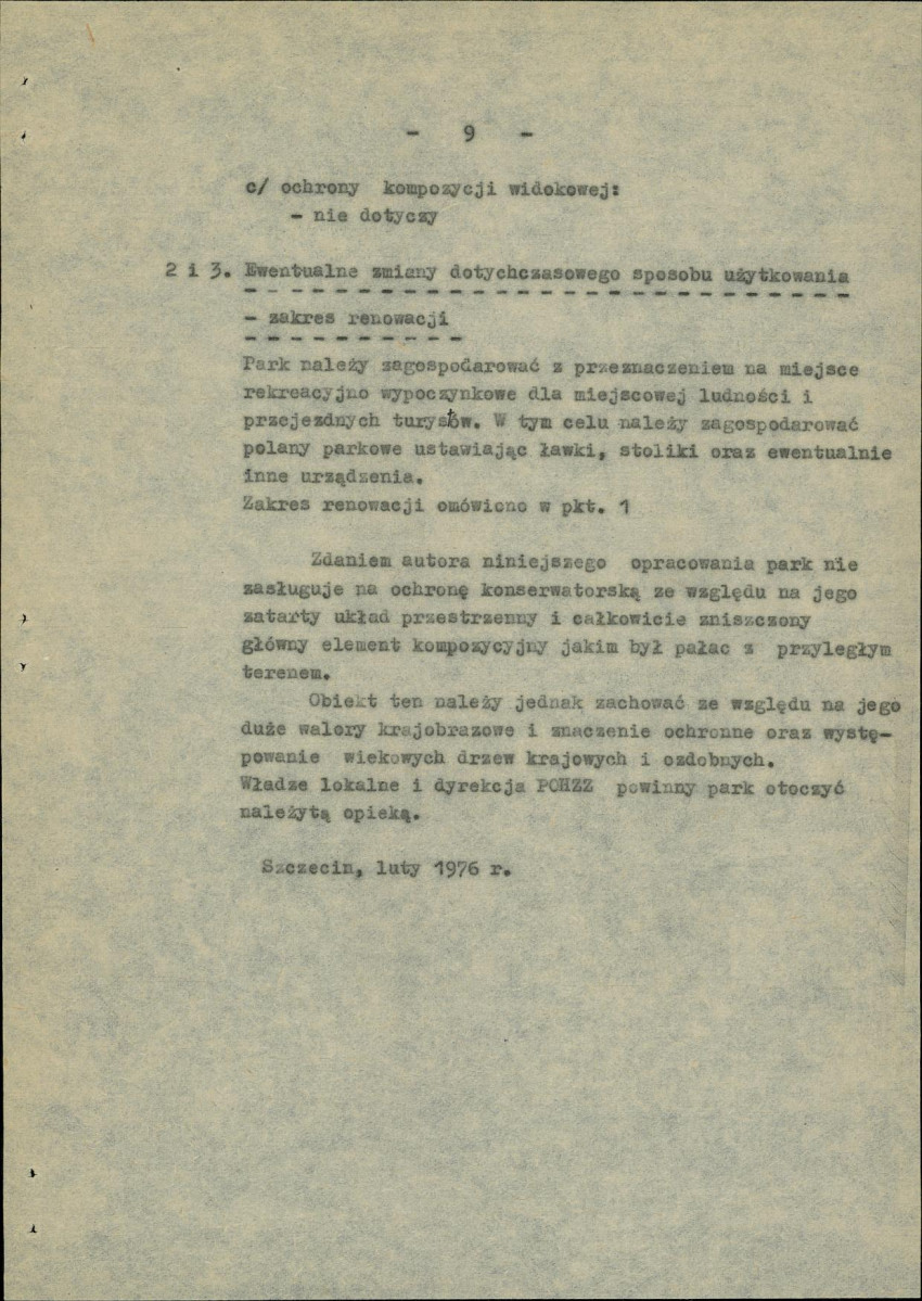 Ewidencja parkowa, skan nr 13