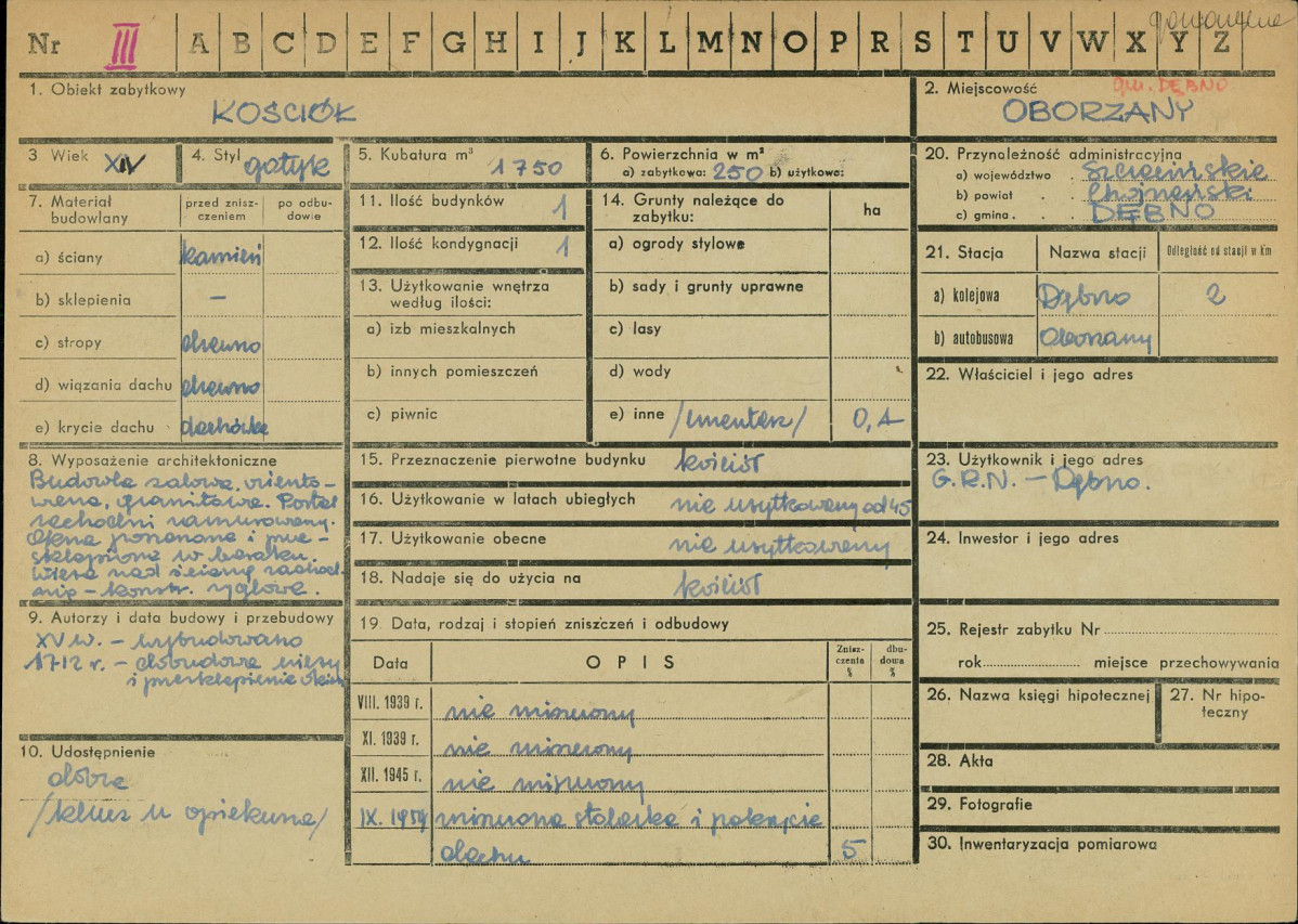 Karta zielona, skan nr 1