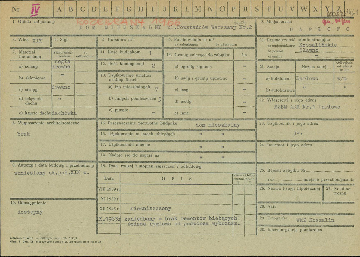 Karta zielona, skan nr 1