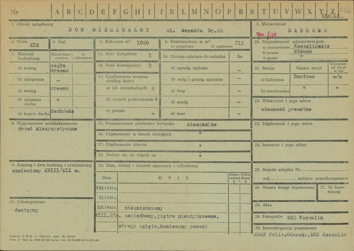 Karta zielona, skan nr 1