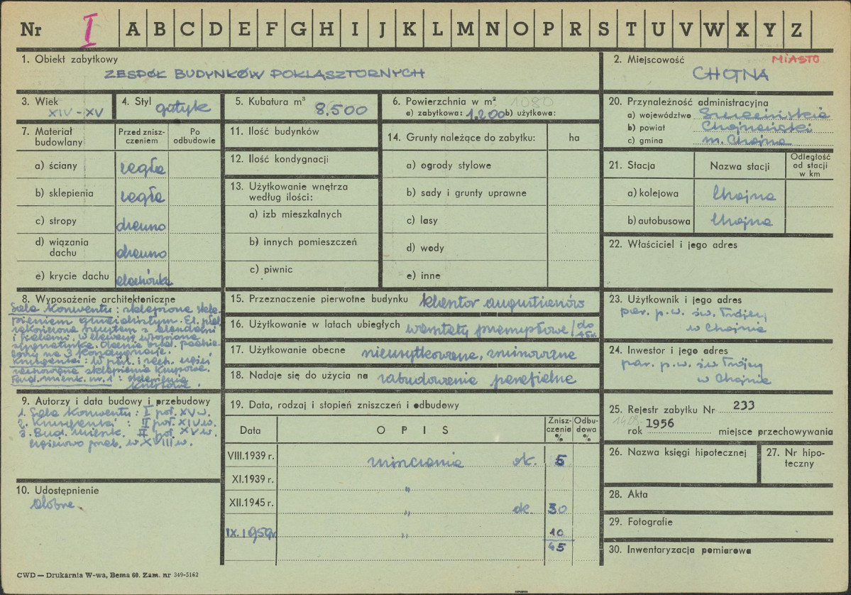 Karta zielona, skan nr 1