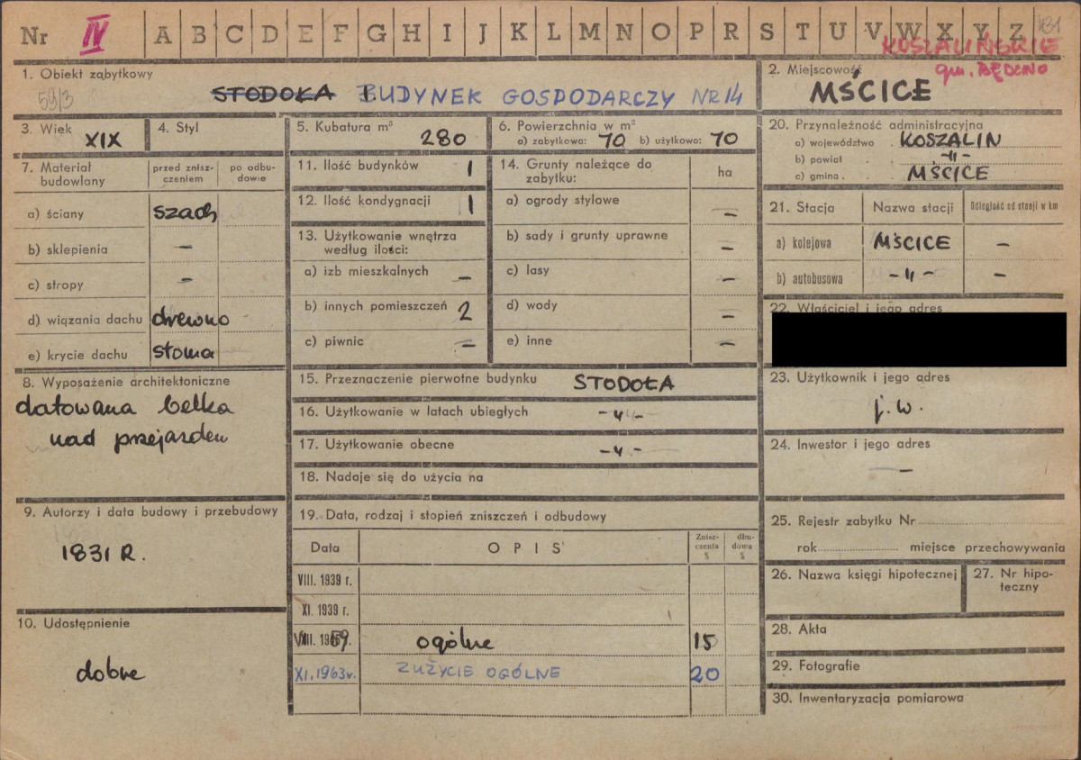 KZ - Karta zielona, skan nr 1