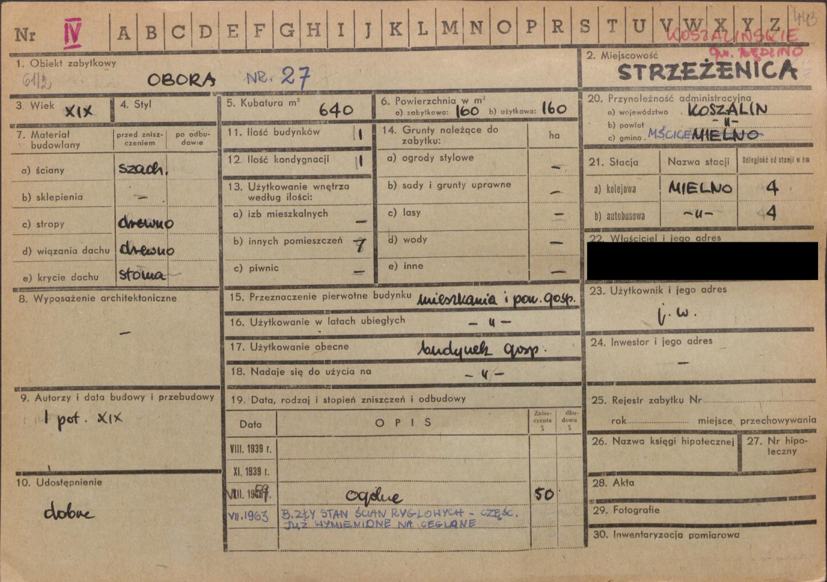 KZ - Karta zielona, skan nr 1