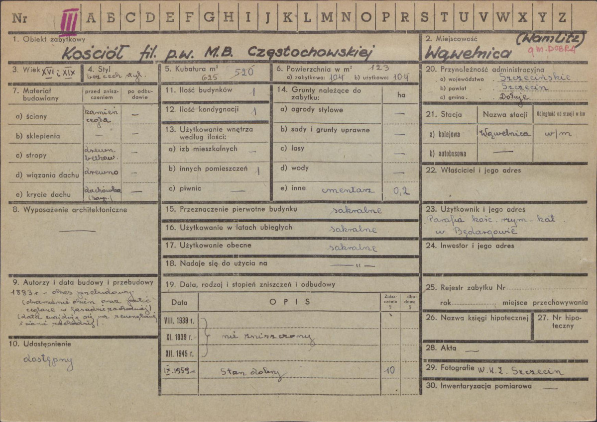 Karta zielona, skan nr 1