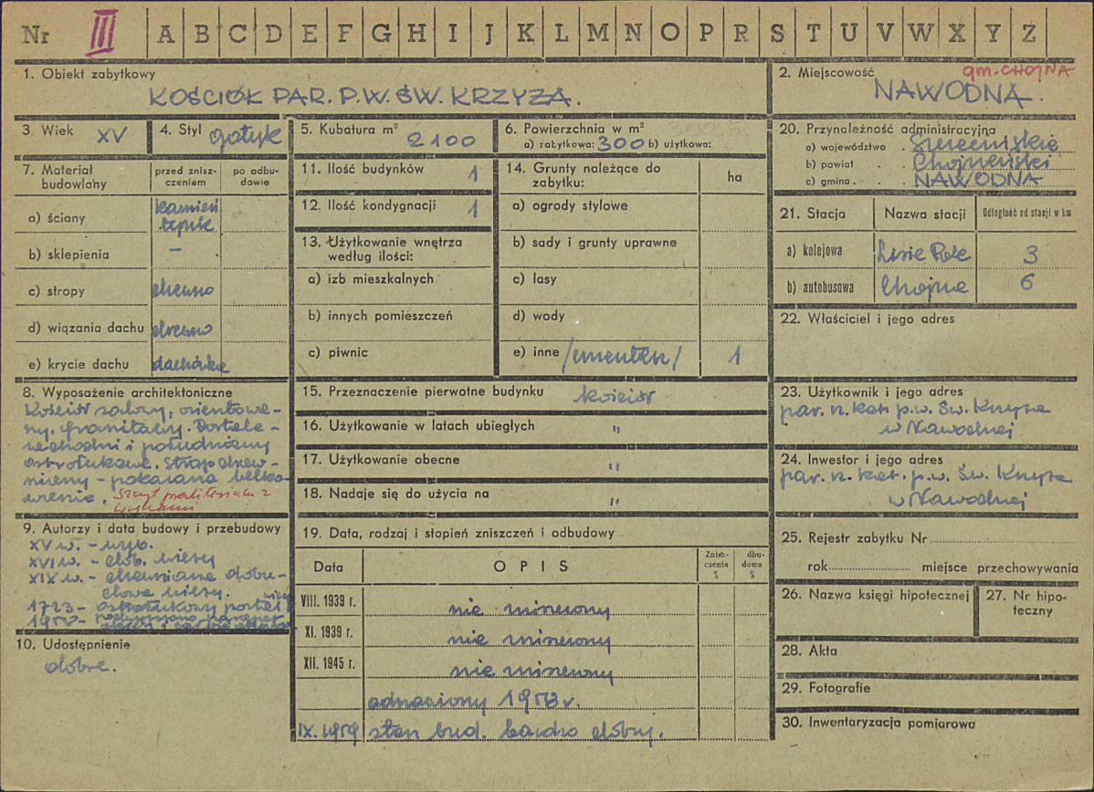 Karta zielona, skan nr 1