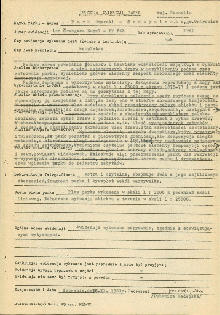 EP - Ewidencja parkowa, skan nr 24