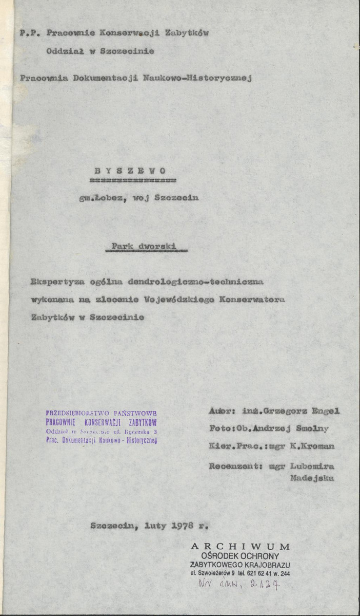 Ewidencja parkowa, skan nr 4