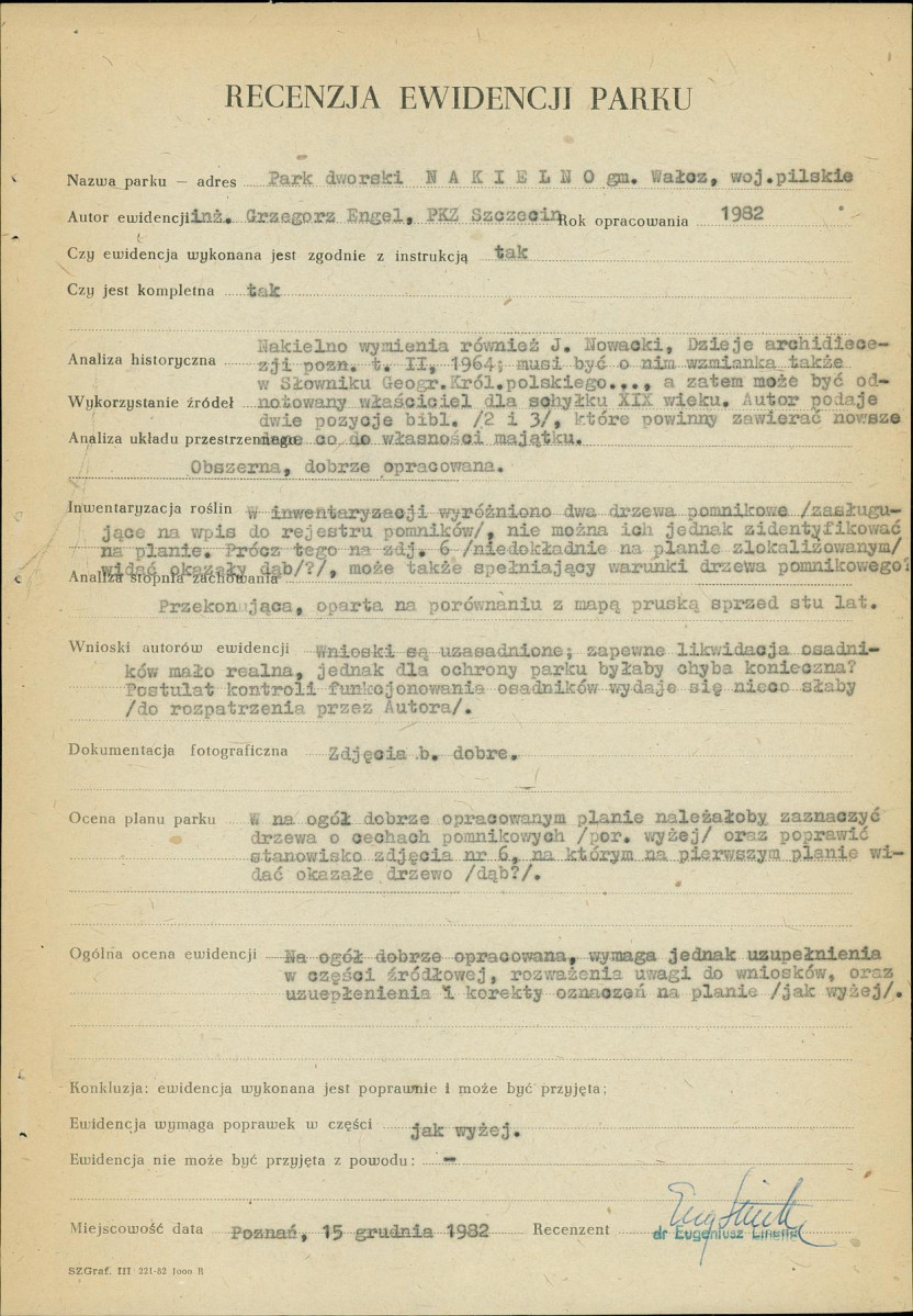 EP - Ewidencja parkowa, skan nr 35