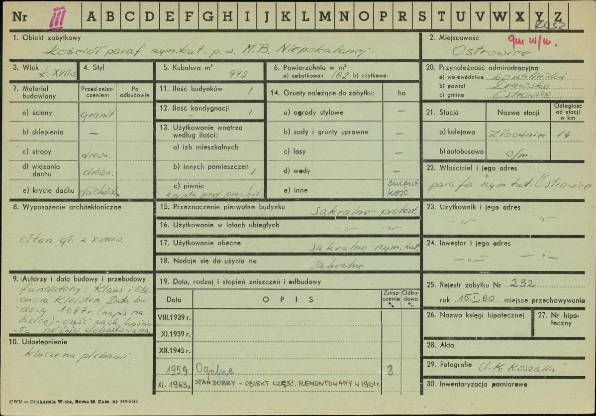 Karta zielona, skan nr 1