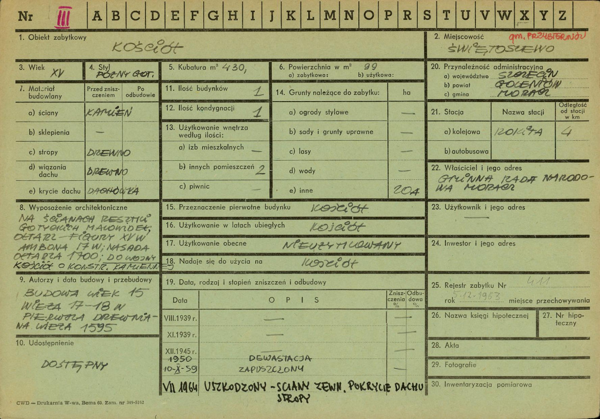 Karta zielona, skan nr 1