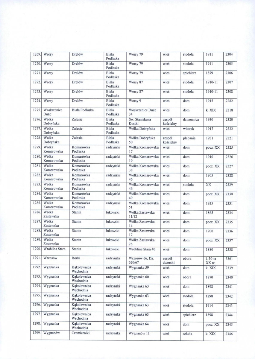 wyl - Wyłączenie z ewidencji, skan nr 43