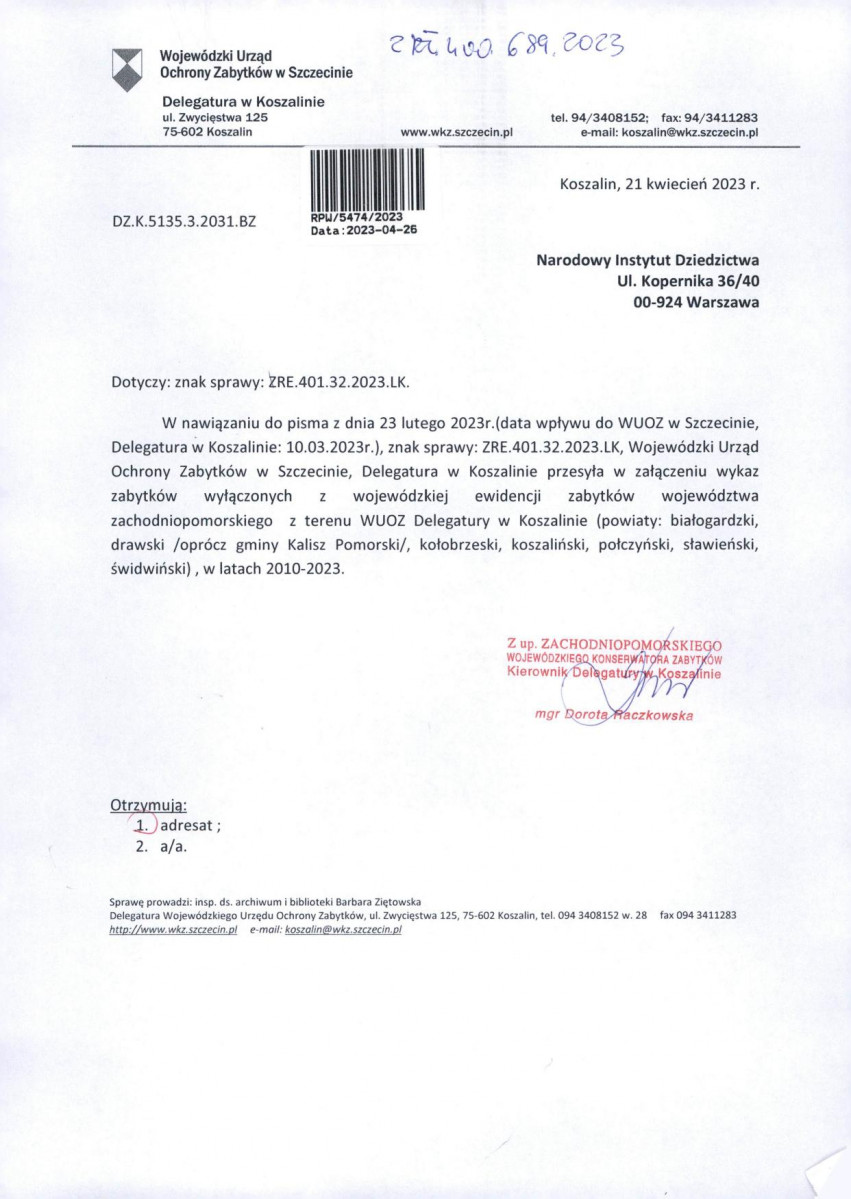 Wyłączenie z ewidencji, skan nr 1