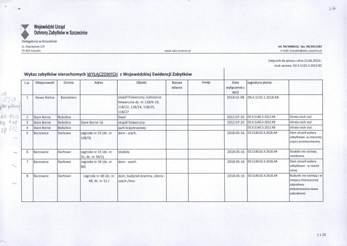 Wyłączenie z ewidencji, skan nr 2