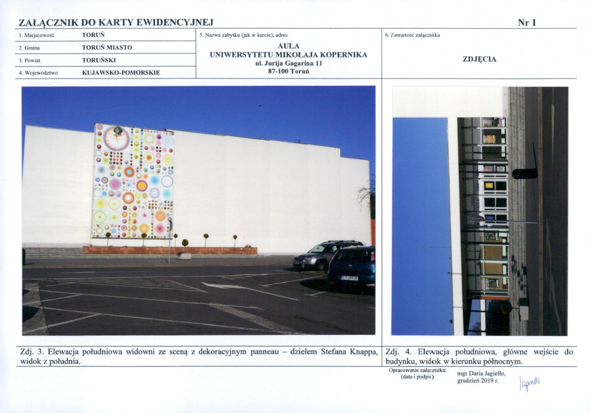 KEZN - Karta obiektu niewpisanego do rejestru, skan nr 5