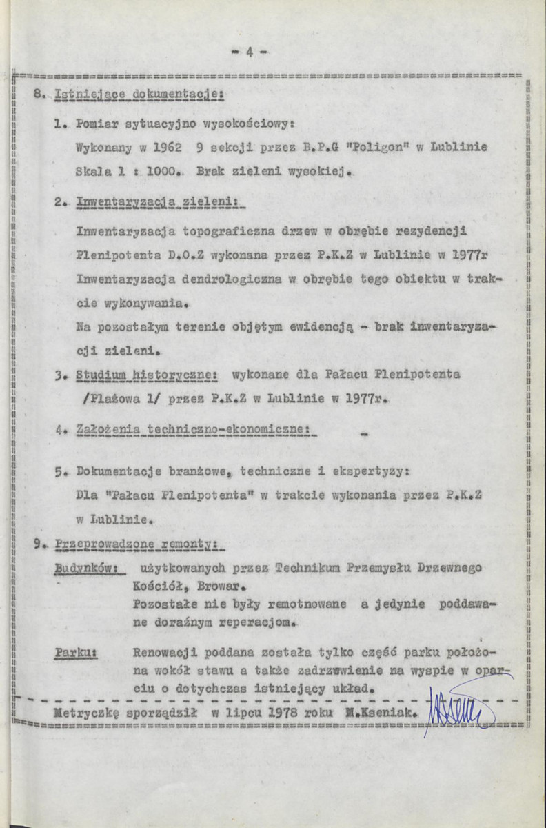 EP - Ewidencja parkowa, skan nr 12