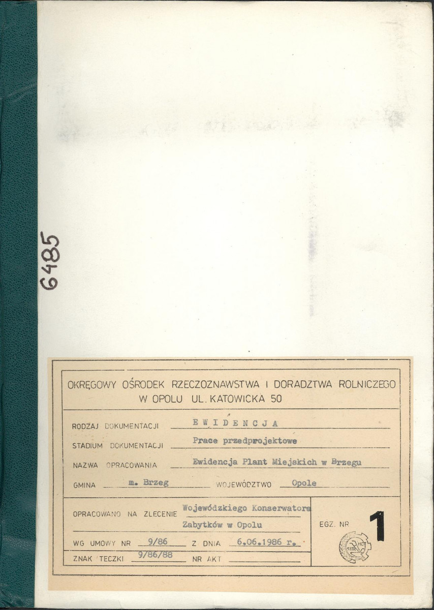 EP - Ewidencja parkowa, skan nr 2