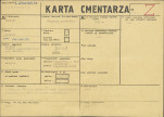 KC - Karta cmentarza, skan nr 1