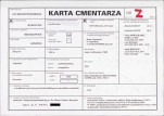 KC - Karta cmentarza, skan nr 1